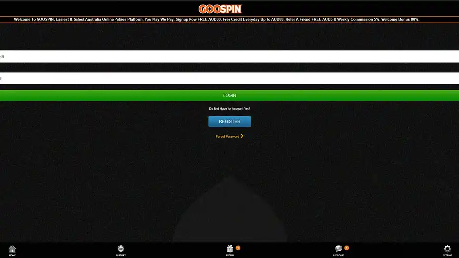 Goospin Login